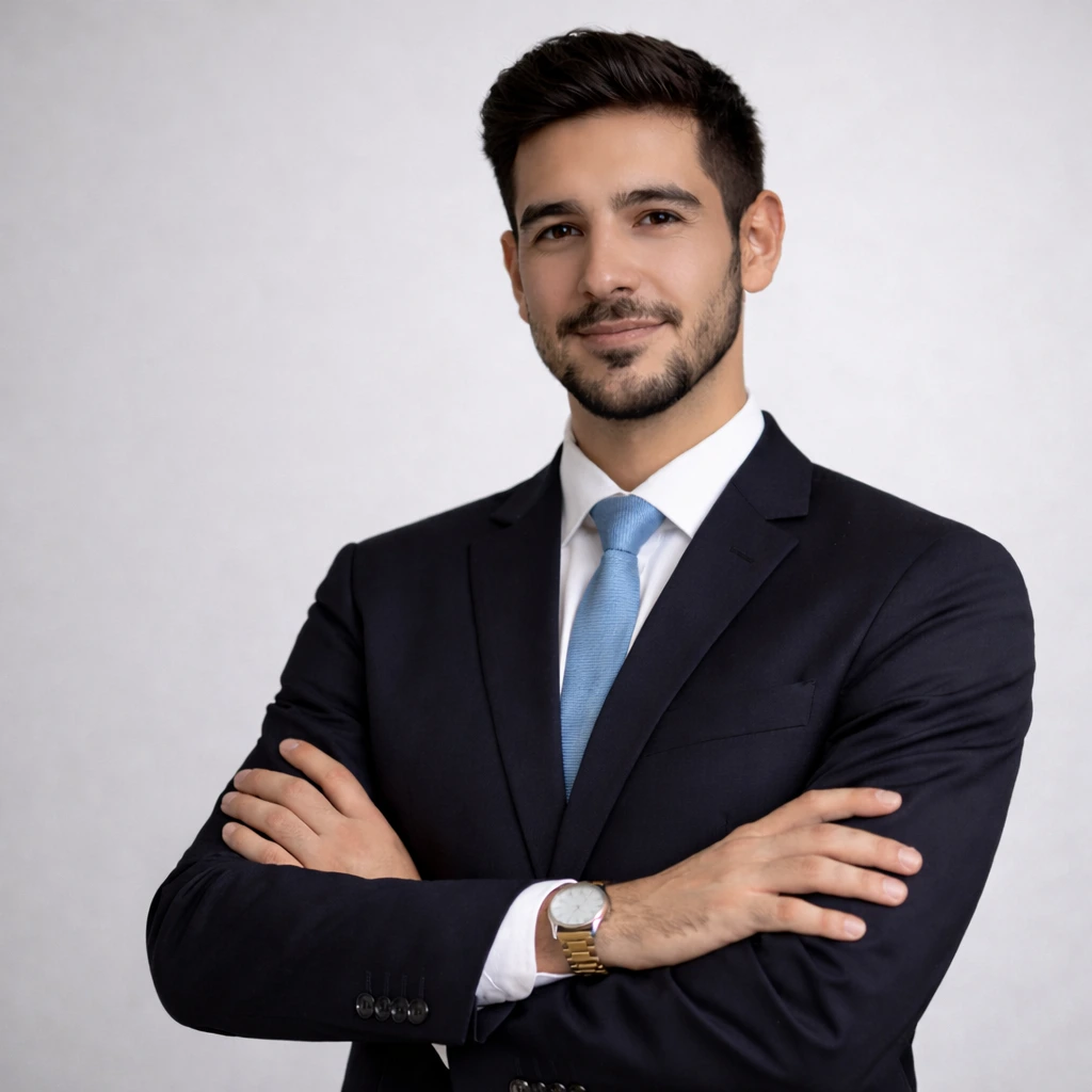 Portrait professionnel réalisé à Marrakech par l’agence Mivara.